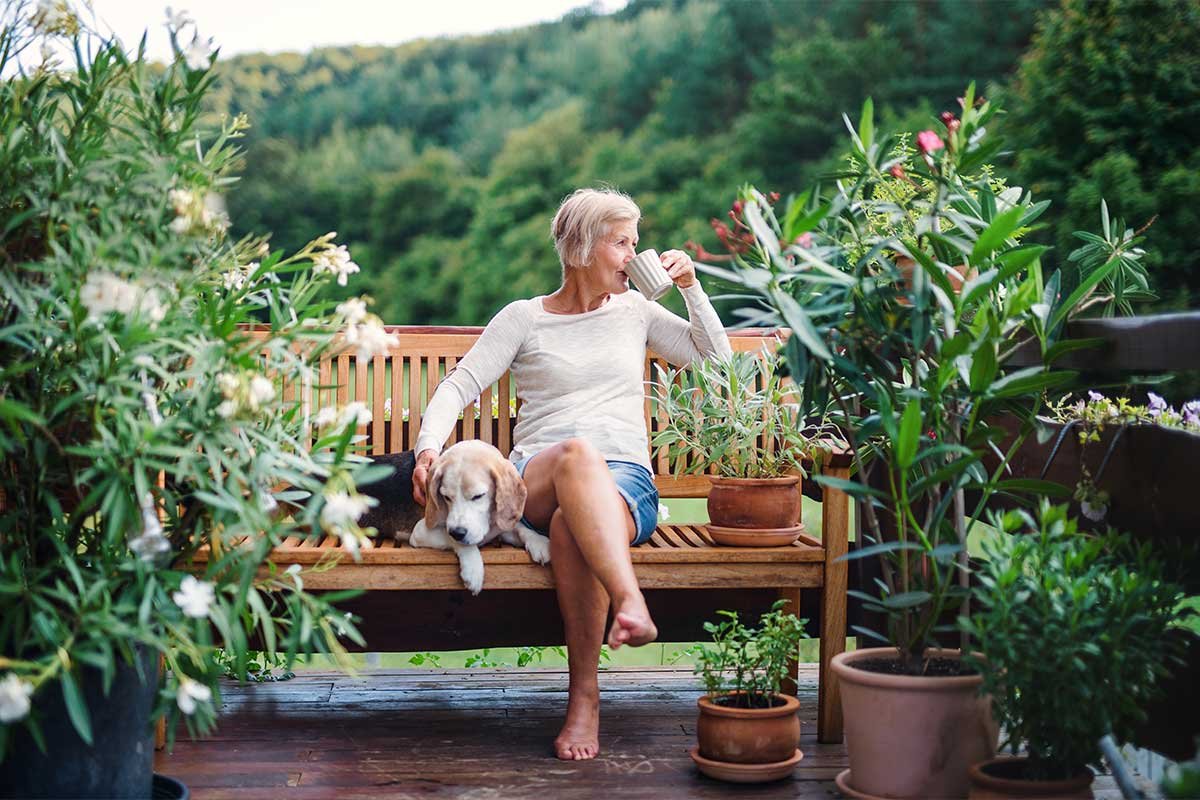 Business owner enjoying retirement freedom while retaining company equity