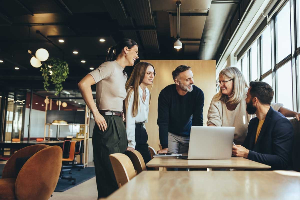 Business consultation reviewing succession strategies